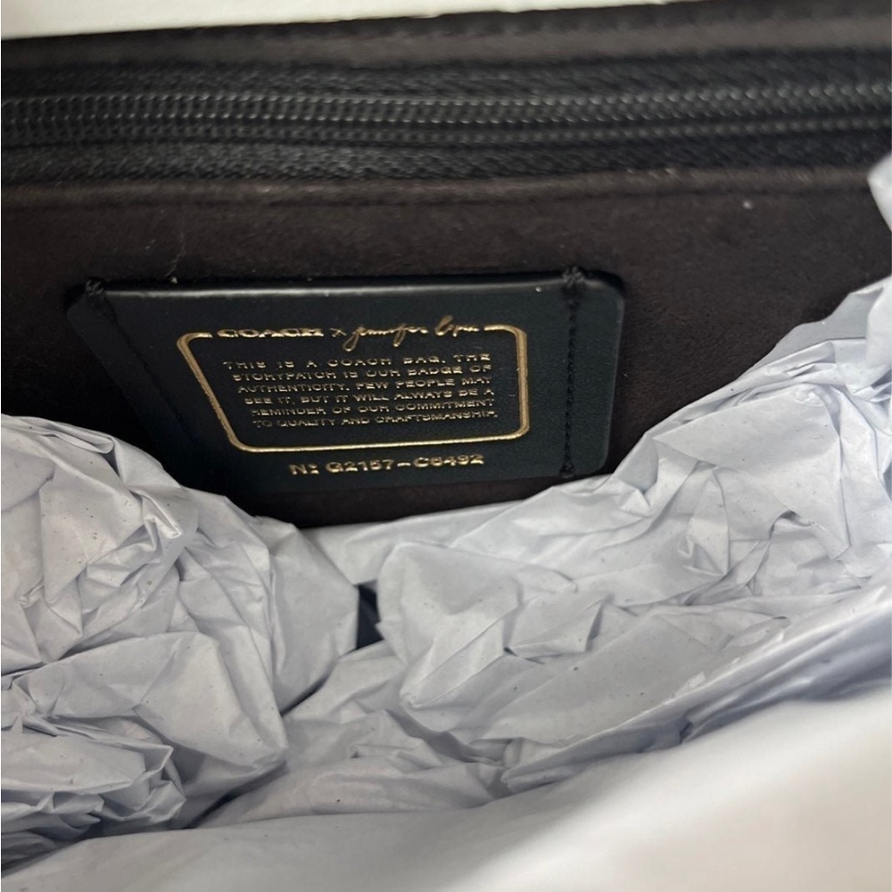 New COACH X JENNIFER LOPEZ SATCHEL c6492 - Picture 9 of 10